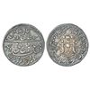 Image 1 : Princely States: Awadh, Wajid Ali Shah (1847-1856 AD), silver rupee, 11.14g, broad flan 26.25mm.