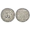 Image 1 : Tripura, Amara Manikya, silver tanka, Queen Amravati, epithet 'Digvijayi', 1502, R&B-T 165, 10.68g.