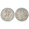 Image 1 : Tripura, Amara Manikya, silver tanka, Queen Amravati, 'Conquest of Sylhet', 1503, R&B-T 171, 10.67g.
