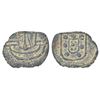Image 1 : Portuguese India, D. Sebastiao I (1557-1578 AD), Malacca (Malaysia), tin 1 dinheiro, 1.95g.