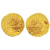 Image 1 : Foreign: Timurids - Sulayman Mirza (1529-1584 AD), gold 1/12 mohur, struck in Badakhshan, 0.91g.
