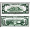 Image 2 : Lot of 1934C $10 & $20 Federal Reserve Notes