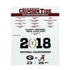 Image 5 : 2017 Alabama National Champions 1.5 oz 24kt Gold Medal Limited Edition 1 of 17