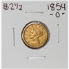 Image 1 : 1854-O $2 1/2 Liberty Head Quarter Eagle Gold Coin
