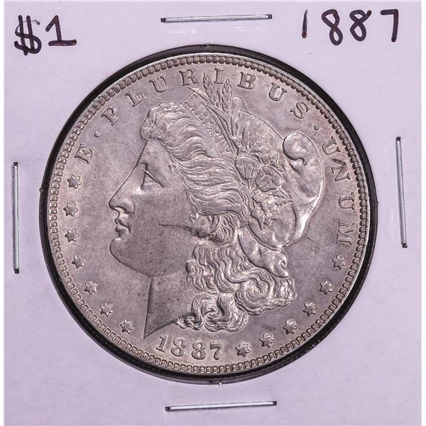 1887 $1 Morgan Silver Dollar Coin