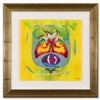 Image 1 : Lu Hong "Mudra - Dhyan" Original Mixed Media on Paper