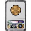 Image 2 : 1907 $10 Liberty Head Eagle Gold Coin NGC MS61