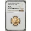 Image 1 : 2007-W $10 Burnished American Gold Eagle Coin NGC MS69