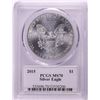 Image 2 : 2017 $1 American Silver Eagle Coin PCGS MS70 Made in USA Label