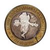 Image 1 : .999 Silver Fitzgerald's Casino & Hotel Reno, Nevada $10 Limited Edition Gaming Token