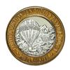 Image 1 : .999 Silver Reno Hilton Nevada $10 Casino Limited Edition Gaming Token