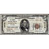 Image 1 : 1929 Type 2 $5 Garrett NB in Oakland, Maryland CH# 13776 National Currency Note