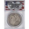 Image 1 : 1890-CC $1 Morgan Silver Dollar Coin ANACS Genuine