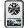 Image 2 : 2020 Paraguay 1 Guarani Steam Locomotive Trains Silver Coin NGC PF68 Ultra Cameo