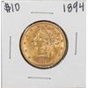 Image 1 : 1894 $10 Liberty Head Eagle Gold Coin