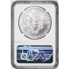 Image 2 : 2019-W $1 Burnished American Silver Eagle Coin NGC MS70 First Day of Issue