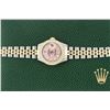 Image 4 : Rolex Ladies Two Tone Pink Mother of Pearl Diamond Datejust Wristwatch