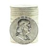 Image 1 : Roll of (20) 1952-D Brilliant Uncirculated Franklin Half Dollar Coins