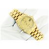Image 3 : Rolex Men's 18K Yellow Gold Diamond Day Date President Wristwatch