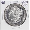 Image 1 : 1890-CC $1 Morgan Silver Dollar Coin