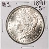 Image 1 : 1891-S $1 Morgan Silver Dollar Coin