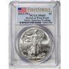 Image 2 : 2013-(W) $1 American Silver Eagle Coin PCGS MS69 First Strike West Point