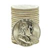 Image 1 : Roll of (20) Brilliant Uncirculated 1962-D Franklin Half Dollar Coins