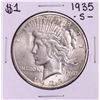 Image 1 : 1935-S $1 Peace Silver Dollar Coin