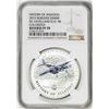 Image 1 : 2015 Burundi 5000 Francs History of Aviation De Havilland 98 Silver Coin NGC Rev PF70