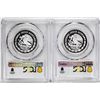 Image 2 : Lot of (2) 2018-Mo Mexico Proof 1/2 oz Silver Libertad Coins PCGS PR70DCAM