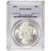 Image 1 : 1893 $1 Morgan Silver Dollar Coin PCGS MS63