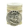 Image 1 : Roll of (20) Brilliant Uncirculated 1958 Franklin Half Dollar Coins