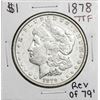 Image 1 : 1878 7TF Reverse of 79' $1 Morgan Silver Dollar Coin