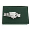 Image 7 : Rolex Men's Stainless Steel Green Diamond Datejust Wristwatch