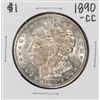 Image 1 : 1890-CC $1 Morgan Silver Dollar Coin