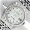 Image 1 : Rolex Men's Stainless Steel Diamond and Ruby Datejust Wristwatch