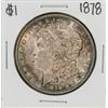 Image 1 : 1878 $1 Morgan Silver Dollar Coin Nice Toning