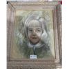 Image 1 : Artwork Framed Young Girl