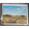 Image 1 : Framed Artwork Painting Landscape