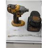Image 1 : Electric Drill w/ Battery = DeWalt