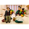 Image 1 : Royal Doulton Balloon Sellers, The Balloon Man and The Old Balloon Seller