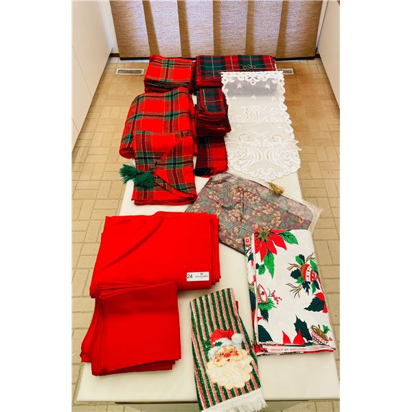 Festive Tablecloths and Napkins