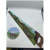 Image 1 : Hand Painted Antique Saw & Blade Art