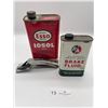 Image 1 : Esso Iosol 1520 BA Brake Fluid & Spout Tins