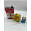 Image 1 : Atlas Gasline Antifreeze Empty Tins