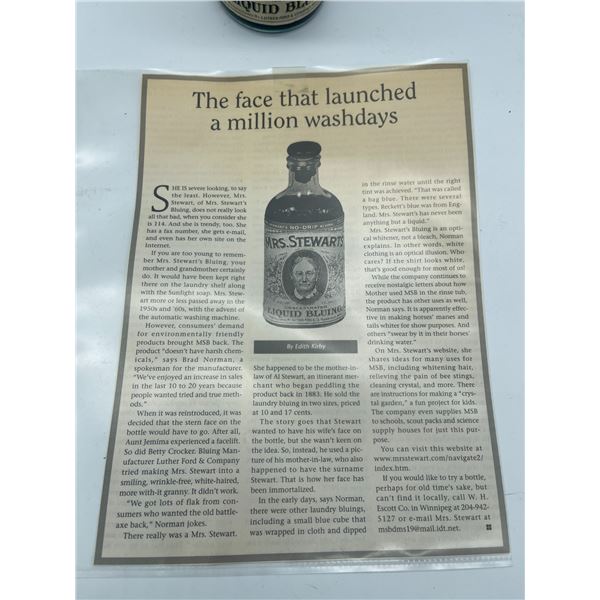 Mrs. Stuarts Liquid Blueing