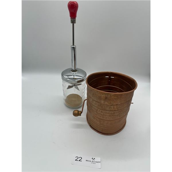 Anitque Sifter & Chopper