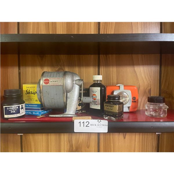 Antique School Supplies Collection