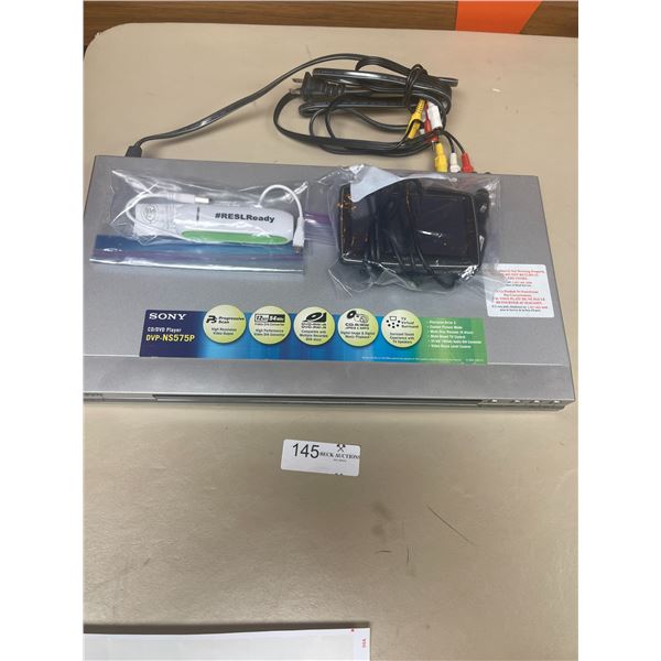 Sony DVD Player DVP-NS 575 P With Remote GPS Bonus