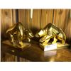 Image 1 : Grizzly Truck Hood Ornament Book Ends Heavy